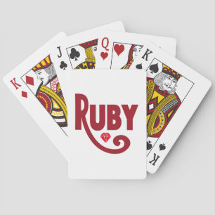 Jeu De Cartes Ruby