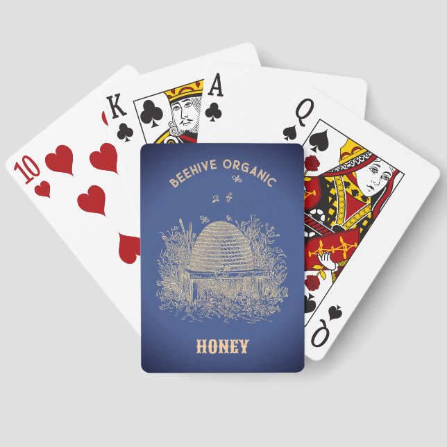 Jeu De Cartes ruche vintage (Verso)