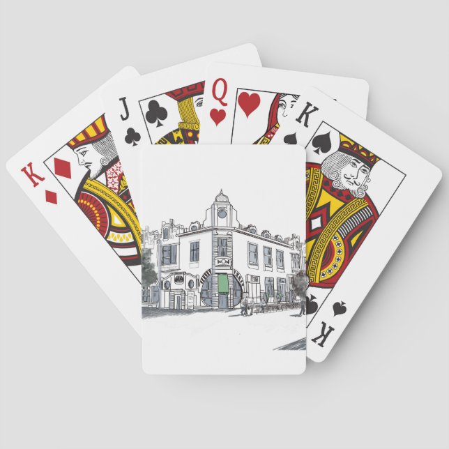 Jeu De Cartes rue de la vieille ville (dos)