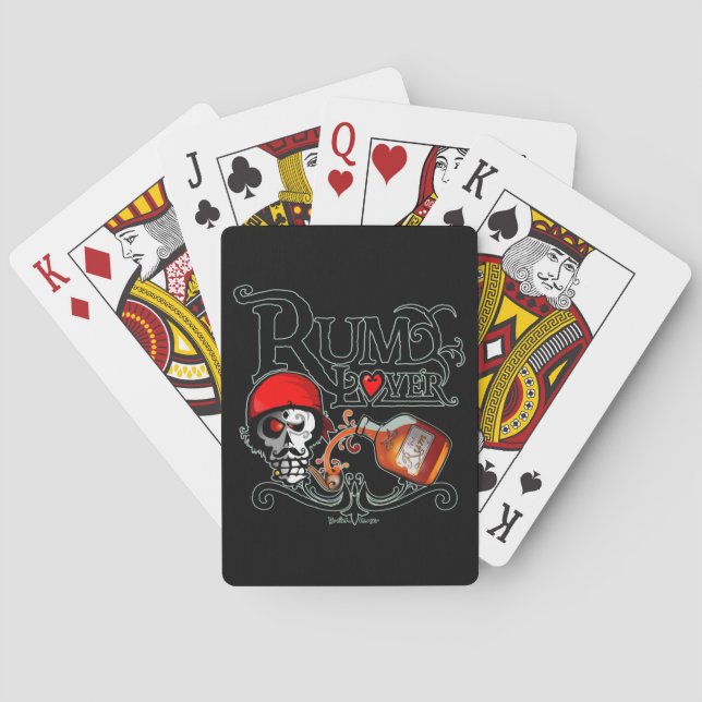 Jeu De Cartes Rum lover (dos)
