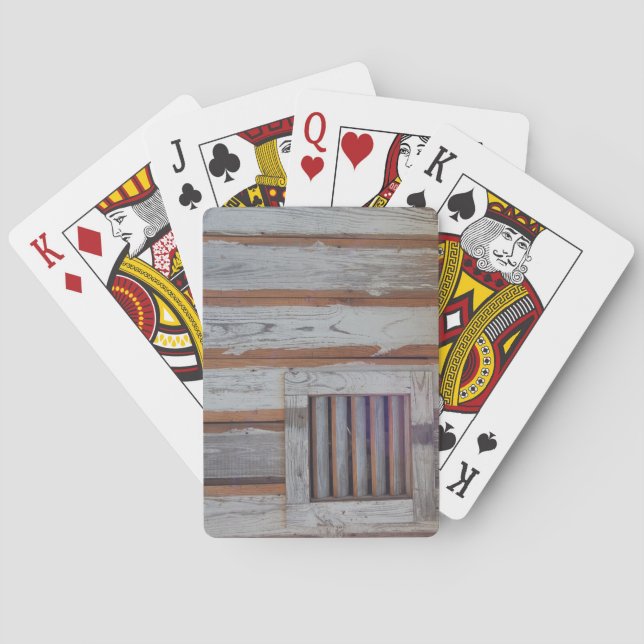 Jeu De Cartes Rustic American Flag (dos)