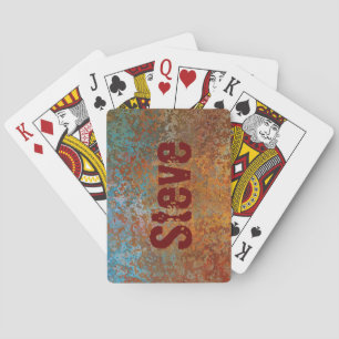 Jeu De Cartes Rusty, Verdigris, Grunge Steampunk