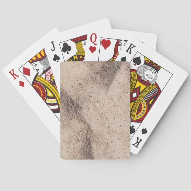 Jeu De Cartes Sable (dos)