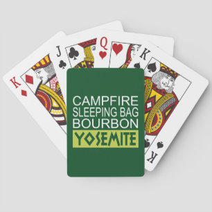 Jeu De Cartes Sac couché de feu Bourbon Yosemite