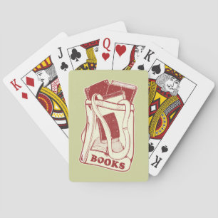 Jeu De Cartes Sac de livres que j'aime lire