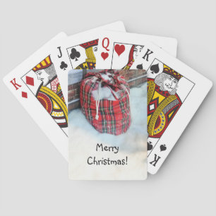 Jeu De Cartes Sac du Père Noël dans la neige