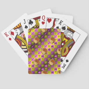 Jeu De Cartes Sagittaire & Singe de Bois