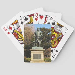 Jeu De Cartes Saigo Takamori (Le Dernier Samurai) & Statue du Ch