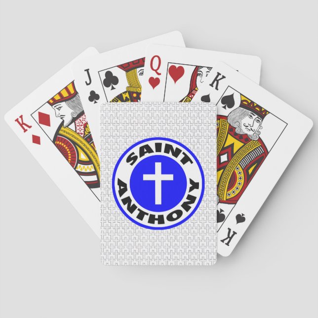 Jeu De Cartes Saint Anthony (dos)