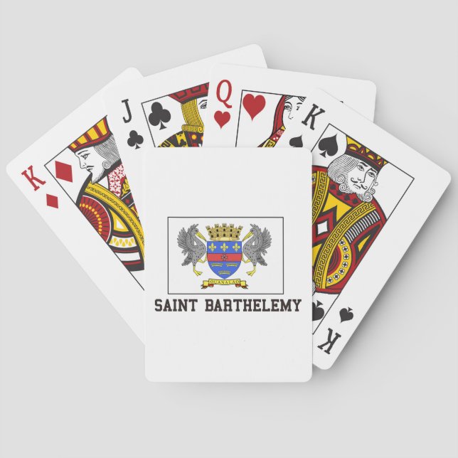 Jeu De Cartes Saint Barthelemy (dos)