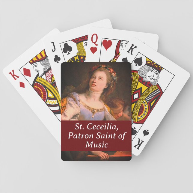 Jeu De Cartes Saint Ceceilia (Créateur téléchargé)