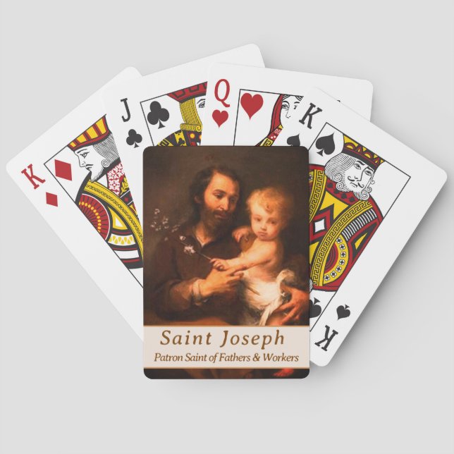 Jeu De Cartes Saint Joseph Thémé (dos)