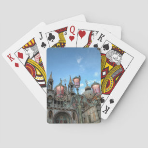 Jeu De Cartes Saint-Marques et lampes, Venise, Italie