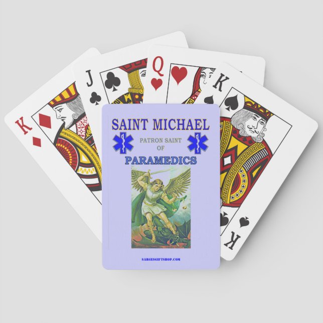 JEU DE CARTES SAINT MICHAEL (dos)