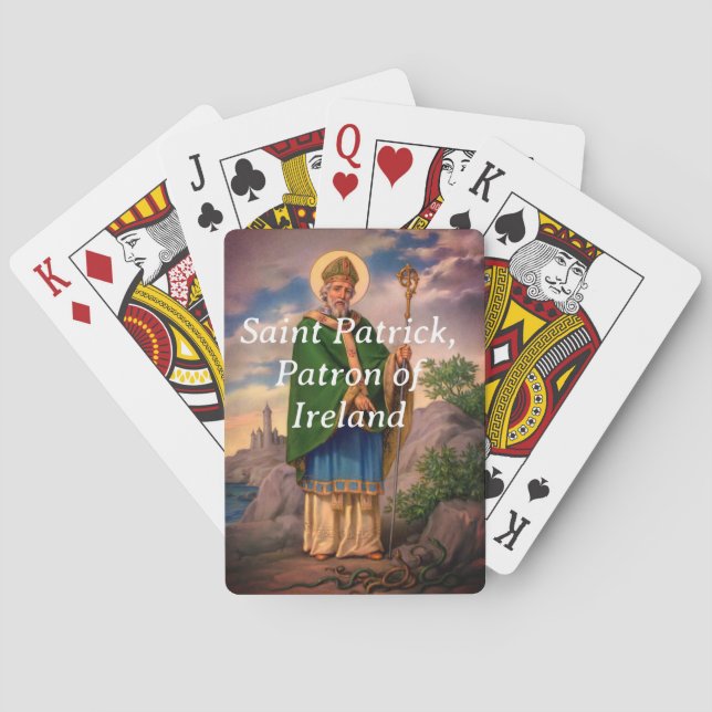 Jeu De Cartes Saint Patrick (dos)
