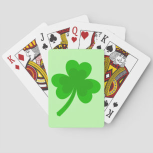 Jeu De Cartes Saint Patrick's Day Shamrock Pot of Gold Celtic Kn