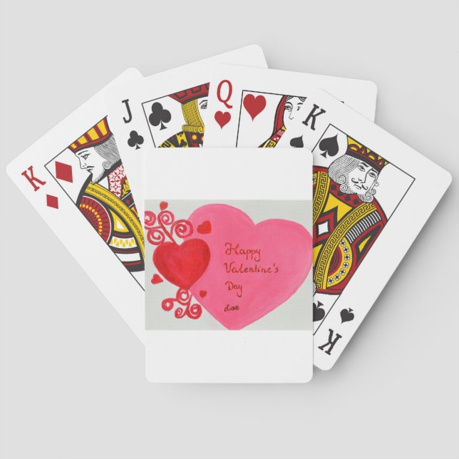 Jeu De Cartes Saint Valentin (dos)