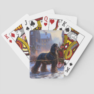 Jeu De Cartes Saison de Noël Cocker Spaniel