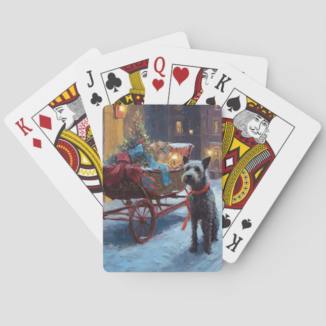 Jeu De Cartes Saison de Noël de Chesapeake (dos)
