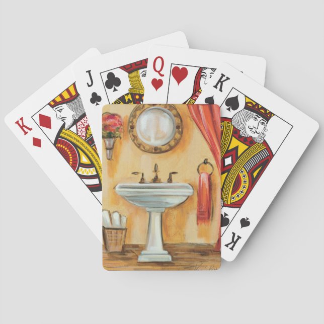 Jeu De Cartes Salle De Bains Contemporaine (dos)