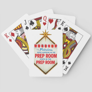 Jeu De Cartes Salle de préparation de Vegas Cartes de poker drôl