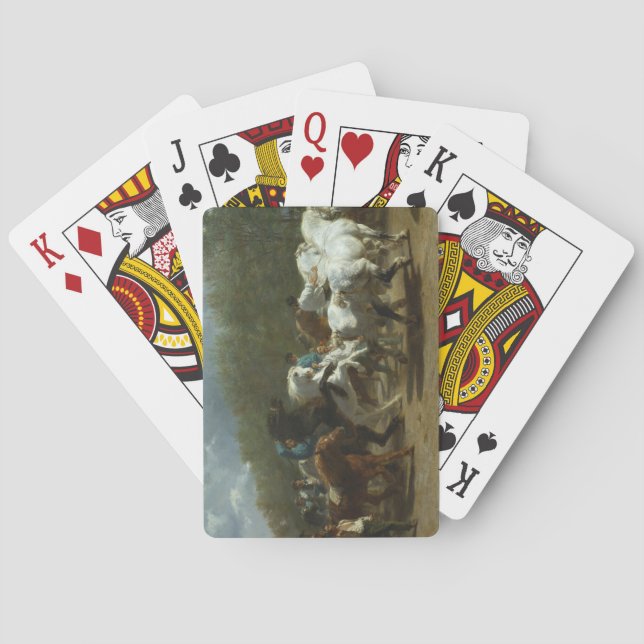 Jeu De Cartes Salon du cheval (par Rosa Bonheur) (dos)