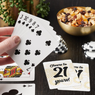 Jeu De Cartes Salut à 21 ans !