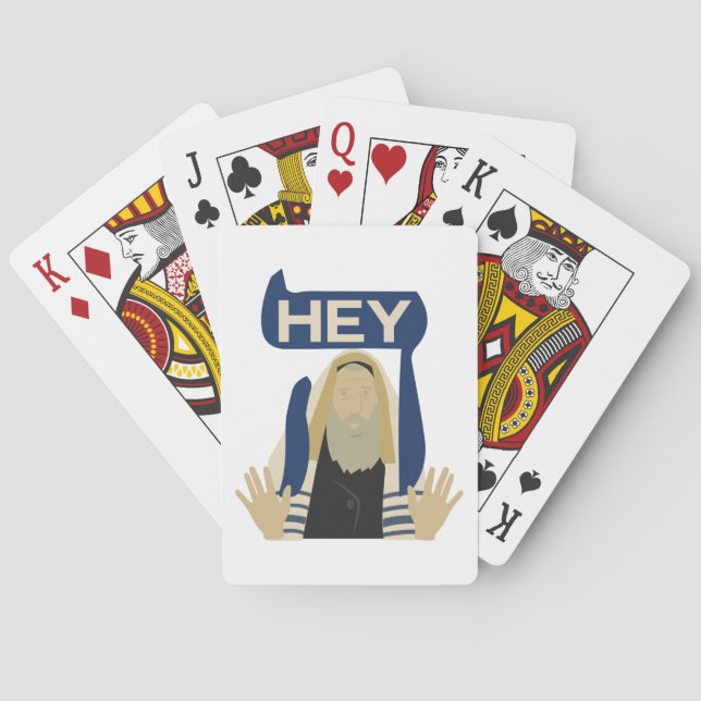 Jeu De Cartes Salut Rabbin (dos)