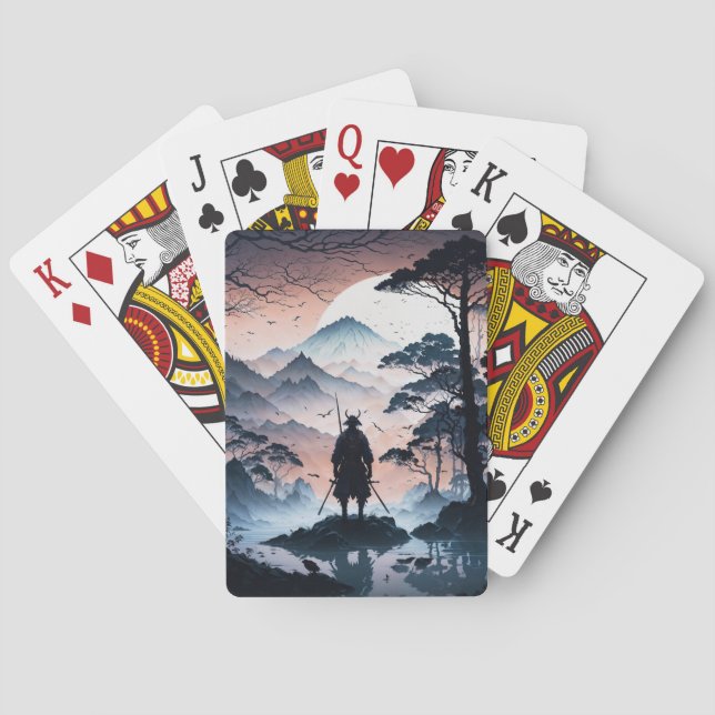 Jeu De Cartes Samurai à Dusk (dos)
