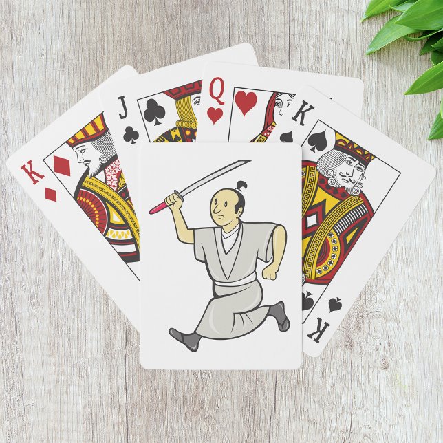 Jeu De Cartes Samurai Warrior Jouer des cartes (Créateur téléchargé)