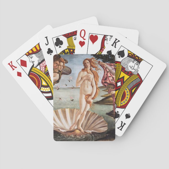 Jeu De Cartes Sandro Botticelli - Naissance de Vénus (dos)