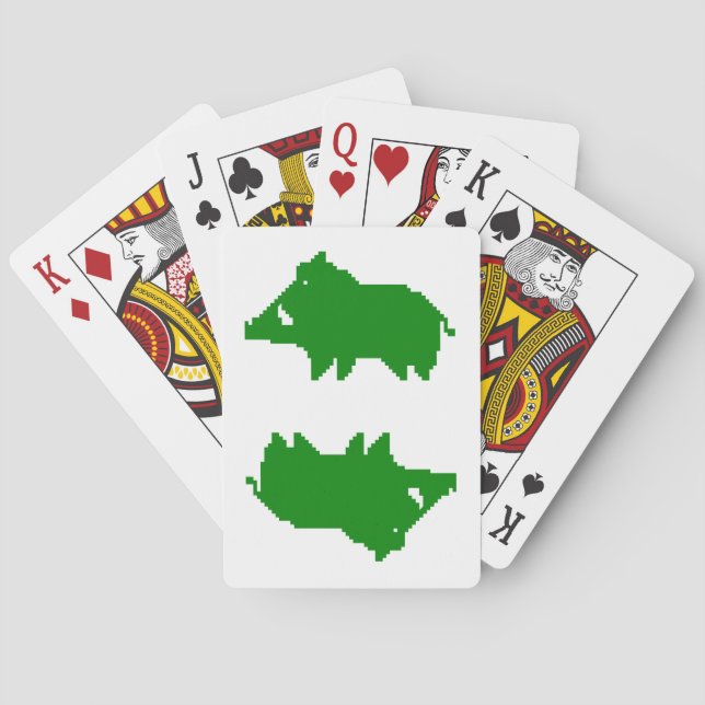 Jeu de cartes - Sanglier UNE ARDEUR D'AVANCE (dos)