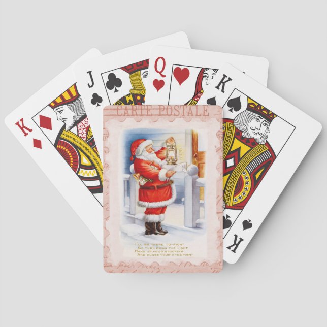 Jeu De Cartes Santa Claus (dos)