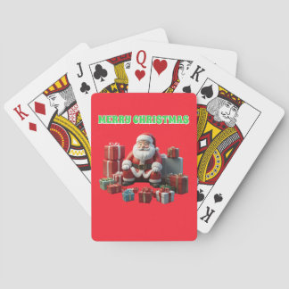 Jeu De Cartes Santa Clause avec cadeaux