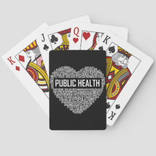 Jeu De Cartes Santé publique Cadeaux cardiaques Travailleur de s