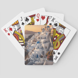 Jeu De Cartes Santorin, Grèce : Le paradis des vacances inoublia