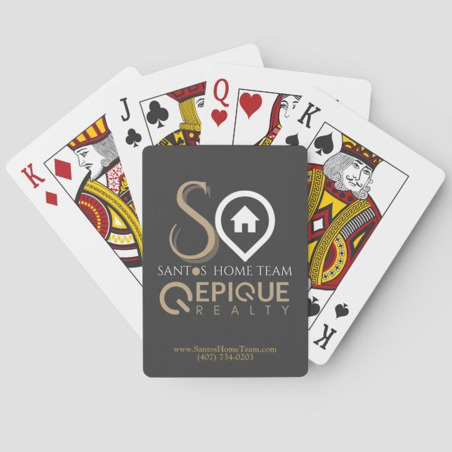 Jeu De Cartes Santos x Epique Jouer des cartes (dos)