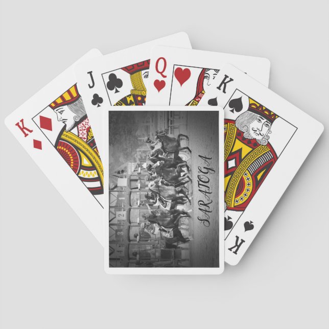 Jeu De Cartes SARATOGA RACING Jouer aux cartes (dos)