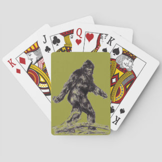 Jeu De Cartes "Sasquatch" "Bigfoot" jouer aux cartes