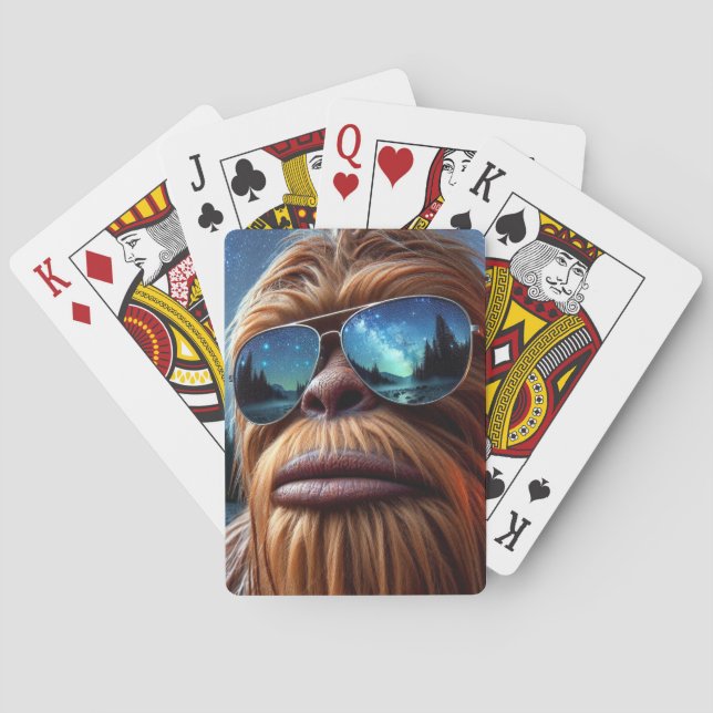 Jeu De Cartes Sasquatch et les étoiles (dos)
