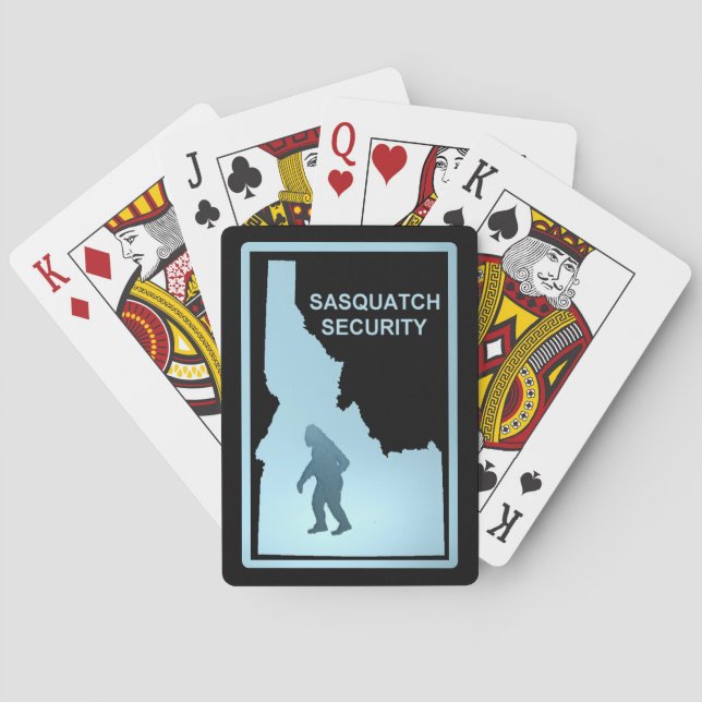 Jeu De Cartes Sasquatch - Sécurité - Idaho (dos)