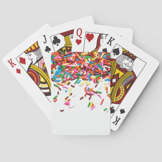Jeu De Cartes Saupoudrer la lecture des cartes (dos)