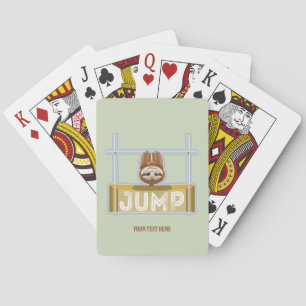 Jeu De Cartes Saut de la fente haute