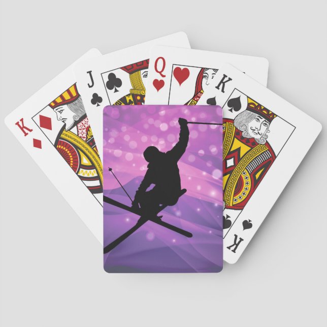 Jeu De Cartes Saut de ski (dos)
