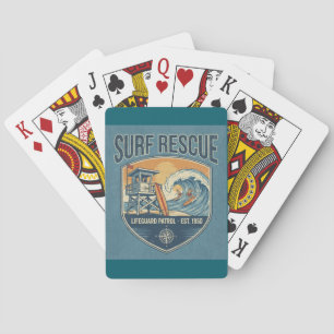 Jeu De Cartes Sauvetage de Surf Patrouille de Maîtres-Nageurs Ét