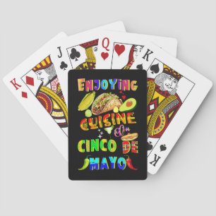 Jeu De Cartes Savourez Une Cuisine Sur Le Cinco De Mayo