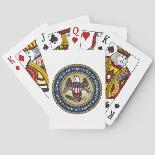 Jeu De Cartes Sceau du Mississippi (État des États-Unis)