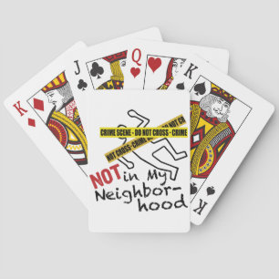 Jeu De Cartes Scène du crime