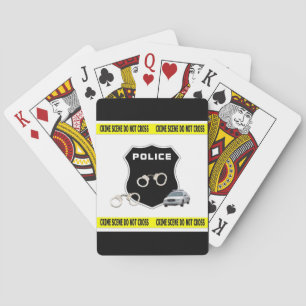 Jeu De Cartes Scène policière