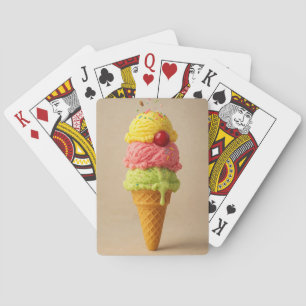 Jeu De Cartes Scoop of Fun - Ice Creative Personnalisée Jouer de